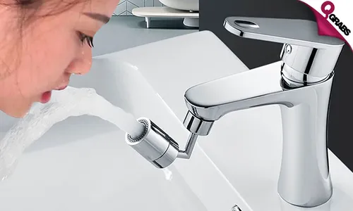 720° Rotatable Faucet Sprayer Head!